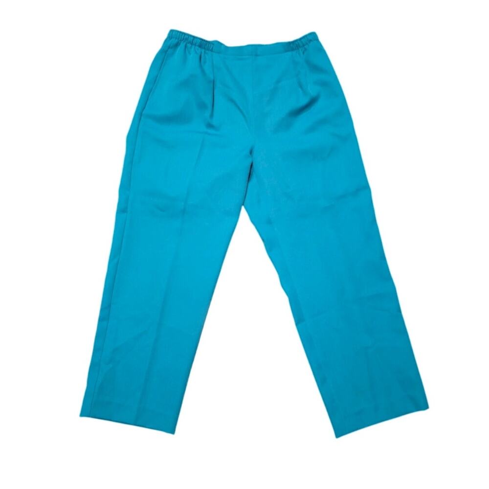 Drapers & Damons Electric Blue Elastic Waist Pants - 16W